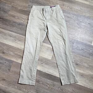 Vineyard Vines Mens  32xU Chinos Made to 32x31 Small hole shown